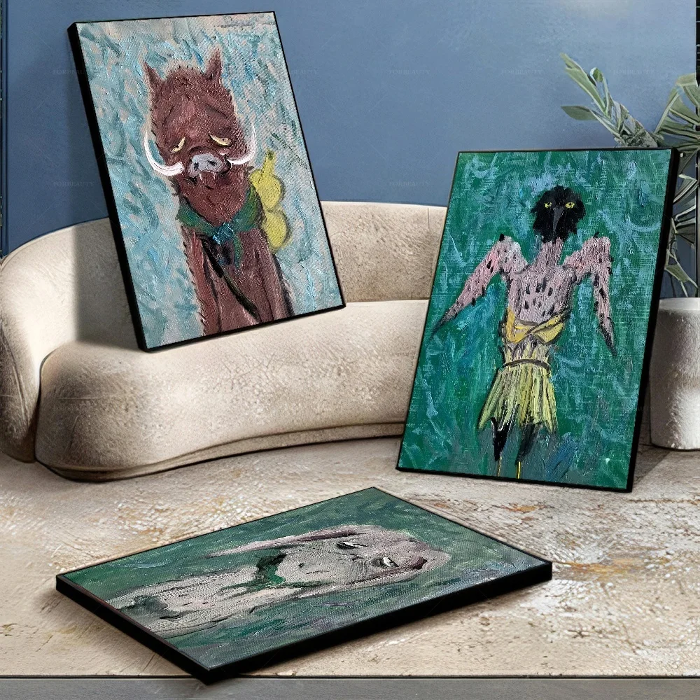 

Forbeauty, только когда вы сильны, вы не будете растирать, домашний декор, холст, настенное искусство, темные Масляные картины