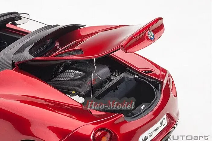 AUTOART 1/18 для Alfa Romeo 4C литая под давлением модель автомобиля имитация игрушки