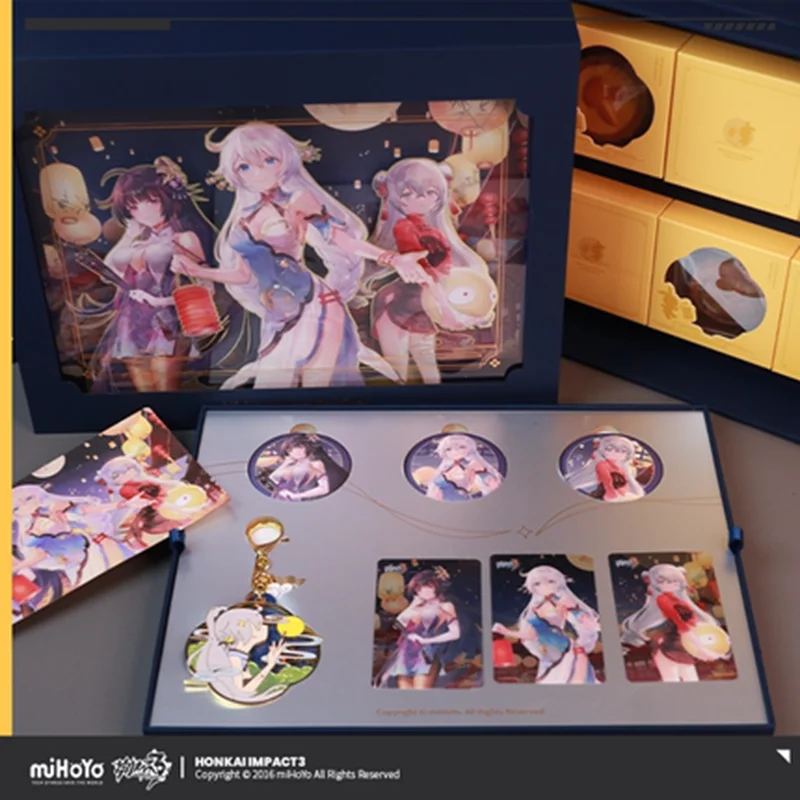 

miHoYo/Honkai Impact 3 Paper Lantern Gift Box Popular Game Peripherals Anime Collection Random Gifts Halloween Christmas Surpris
