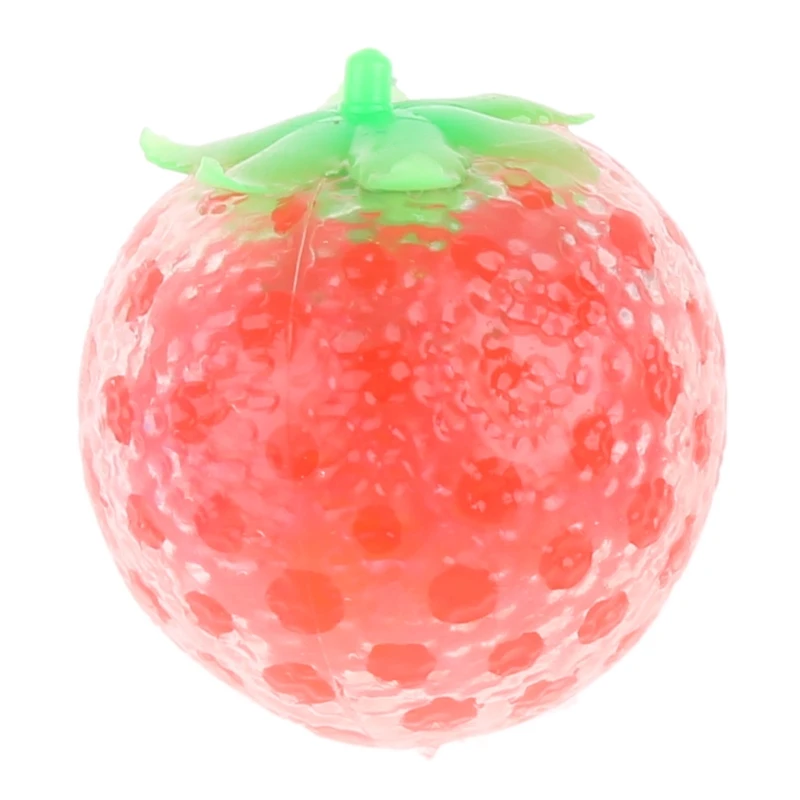 

Multicolor Strawberry Balls Squishy Vent Kneading Toy Sensory Ball E65D