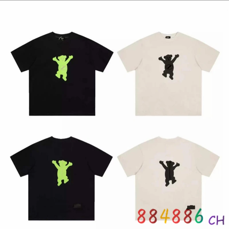 

Футболки We11done для мужчин и женщин, летняя хлопковая футболка с коротким рукавом, модная Корейская уличная свободная футболка