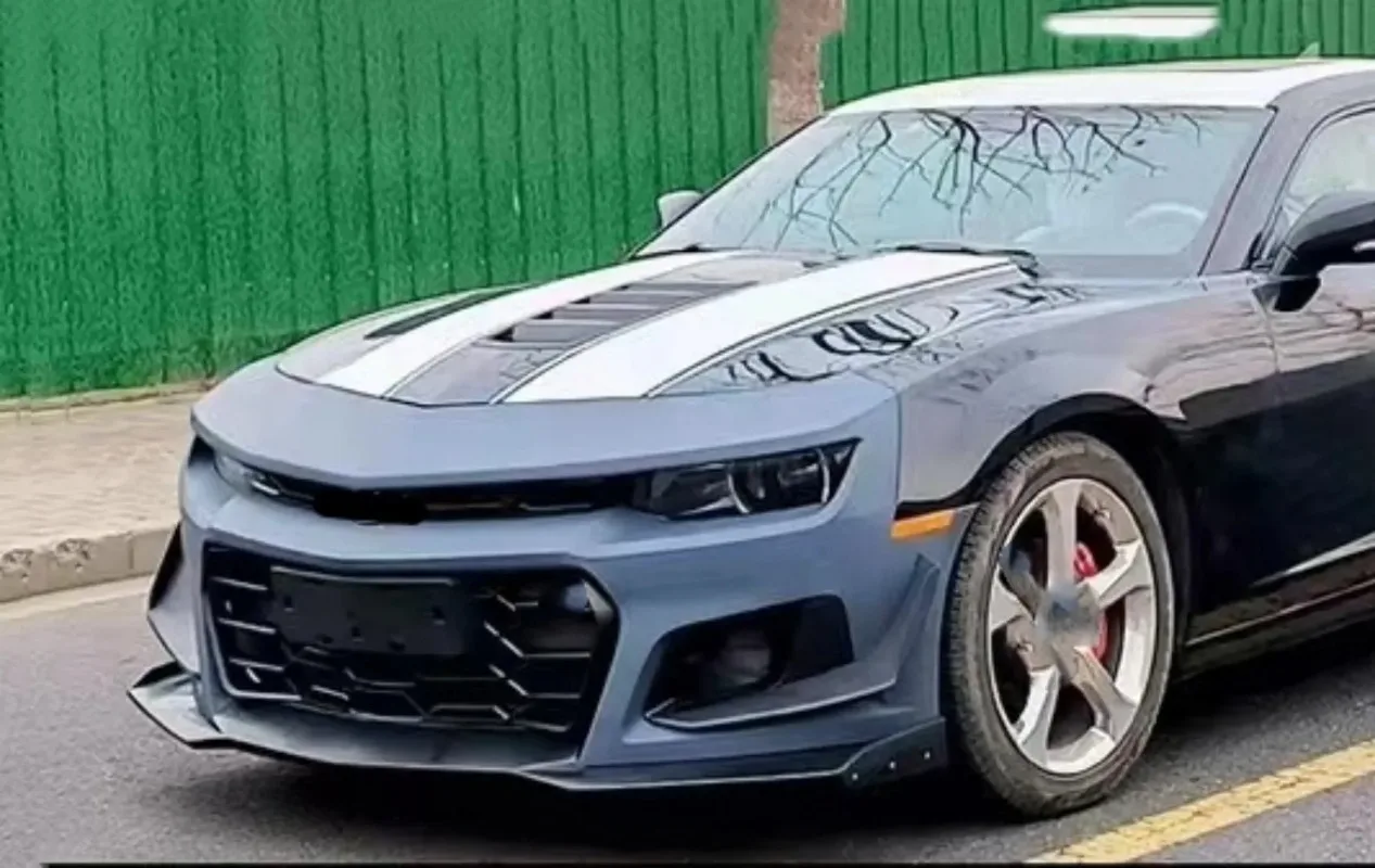 Фото Комплект обвесов для Chevrolet Camaro 5-го поколения 2010-2014 ZL1 1LE 6-го поколения: передний бампер, решетка радиатора, боковые пороги, задний диффузор, капот двигателя №5