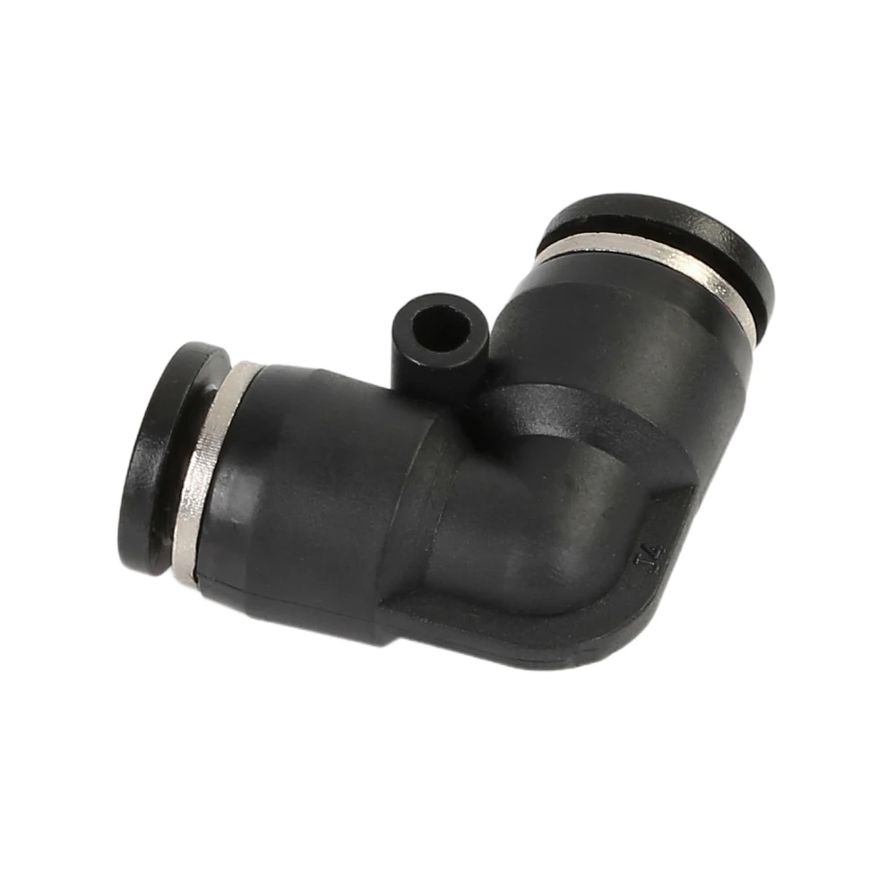 Buy Pneumatic Fitting Quick Joint L Shaped 4mm 6mm 8mm 10mm 12mm 14mm 16mm OD Hose-Tube Elbow Touch Push in Connector on