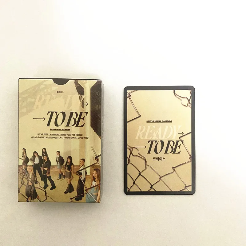 

55pcs/set KPOP TWICE Photocard New Album The Feels High Quality HD Photo LOMO Card TWICE Cards Pictures Fans Gift