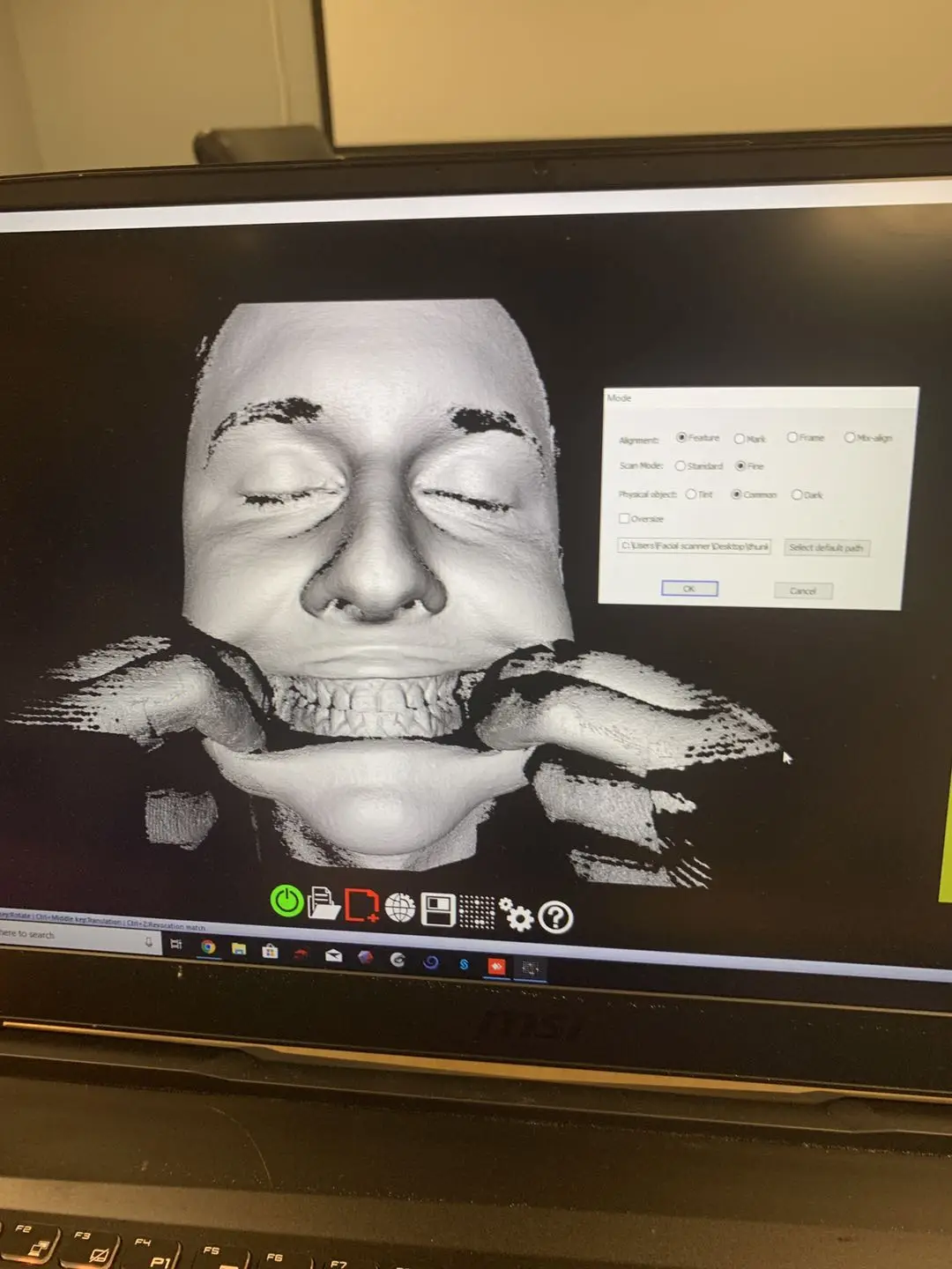 Рисунок 5 - Высокоточный 3d-сканер с белым