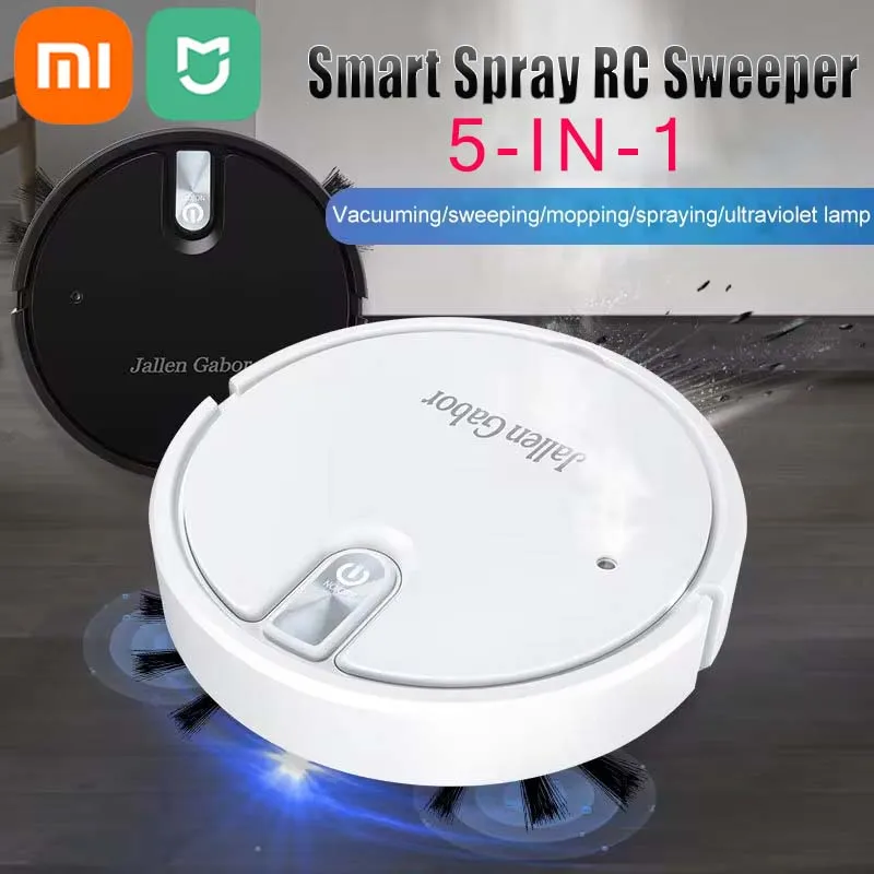 Xiaomi Mijia 5-в-1 беспроводной умный RC подметальный робот многофункциональный