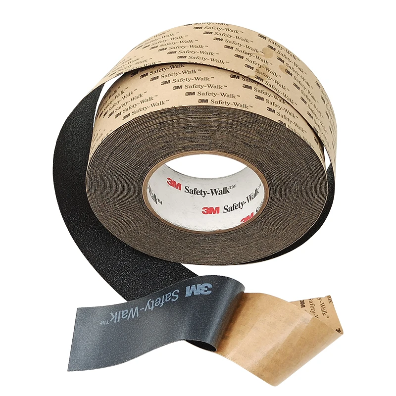 

3M 610 Anti-Slip Black Slip-Resistant Tape for Light to Heavy Shoe Traffic Areas