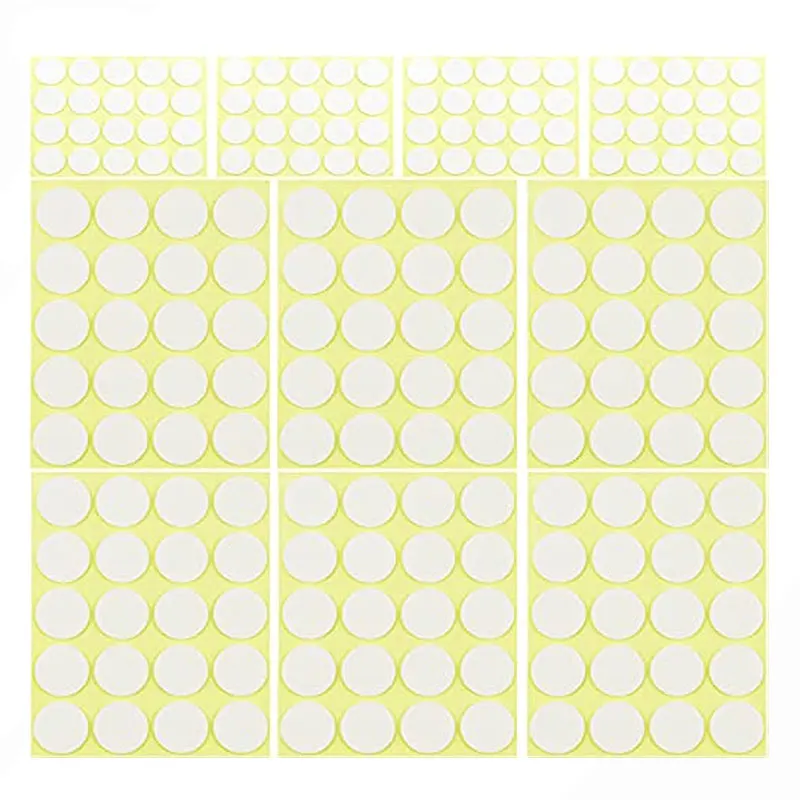 

200pcs 10/20mm Candle Wick Stickers Candle Making Sticker Heat Resistance Double-sided Stickers For Wax Fixed Candle Diy Making