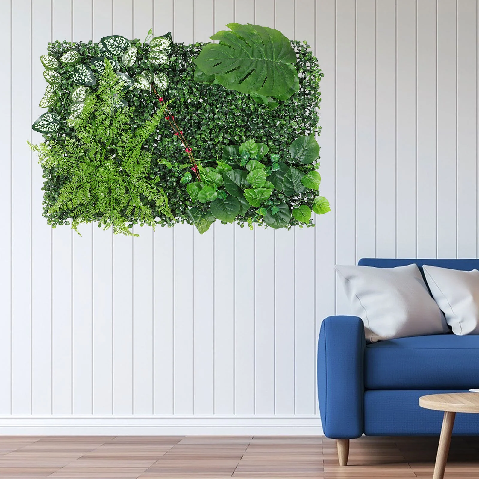 

Искусственная трава квадраты уличный забор Декор искусственная стена пластиковый зеленый фон