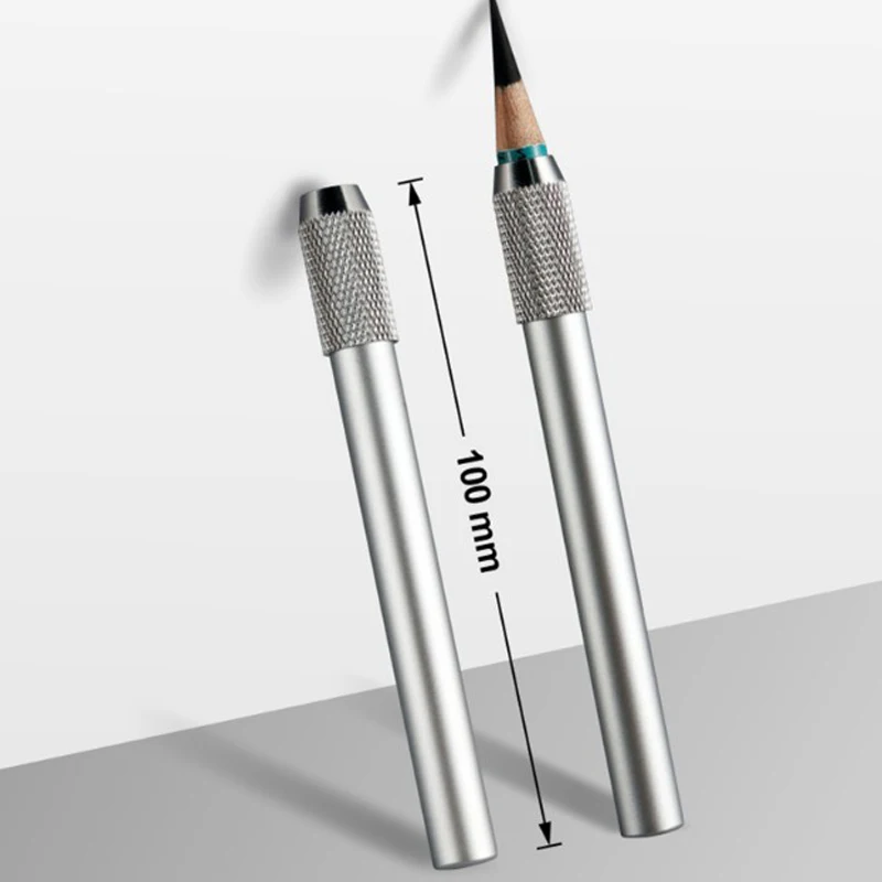 Цветной металлический удлинитель для карандашей 7 шт. защита инструмент письма