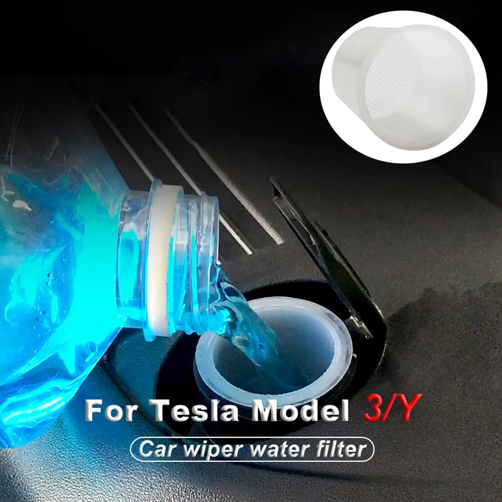 

Car Wiper Water Inlet Filter Dust Cover for Tesla Model 3 Y 2017-2021 Glass Wiper Water Protective Cover Accessories