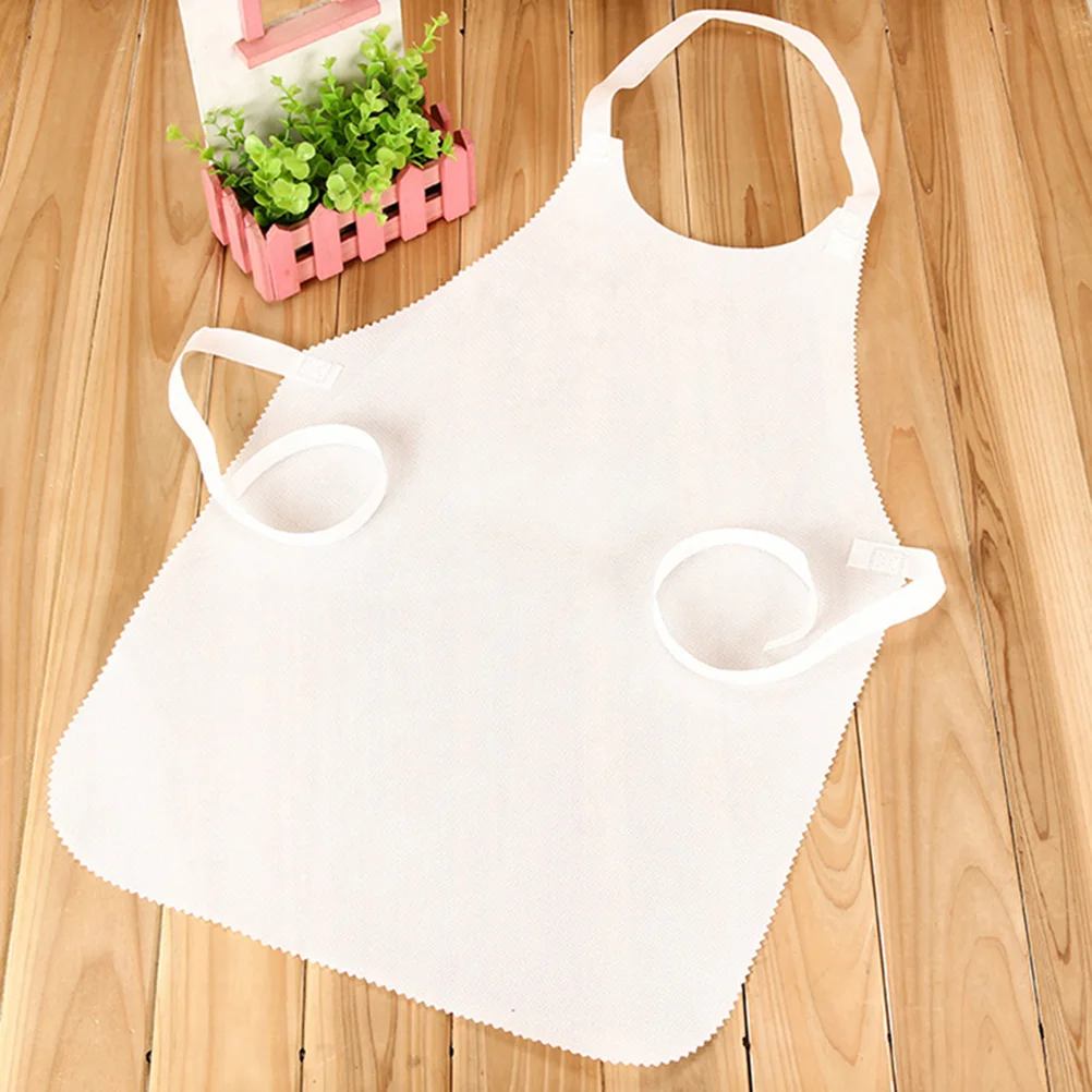 

Apron Aprons Disposable Throw Smocks Painting Server Working Fabric Artists Baking Cooking Nonwoven Smock Adults Crafts Artist