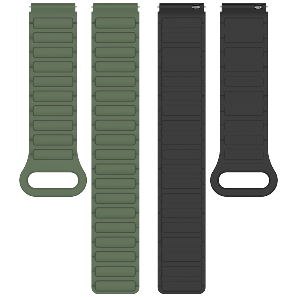 20MM 22MM Silicone Watchband For Samsung Galaxy Watch 4 5 6 7 FE / watch 3 45MM Strap Watch Band Replacement