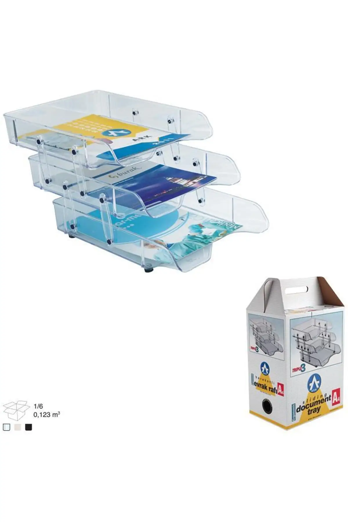 

Brand: Al 3A Arc 2083 3'Lü Moving Briefcase Rack Plastic Category: Desktop Organizer