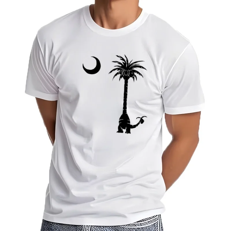 Фото Alola Exeggutor SC Flag camiseta verano 2025 Croswit camisa hombre фигурки аниме Fagador de Lujo ropa para hombre №2