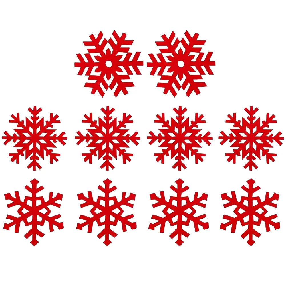 

Christmas Coasters Cup Mat Snowflake Coaster Felt Table Holidaydrink Mats Coffeenon Tree Ornament Decoration Decorations Gift