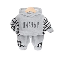 new spring autumn baby girls clothes children boys sports hoodies pants 2pcssets toddler casual cotton costume kids tracksuits