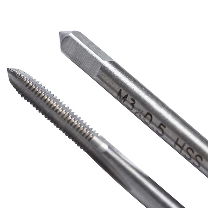 10 шт. микро-Метчики маленькая ручная версия быстрорежущая мини-Метрическая