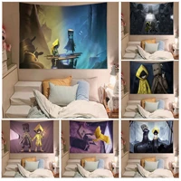 little nightmare chart tapestry art science fiction room home decor japanese tapestry