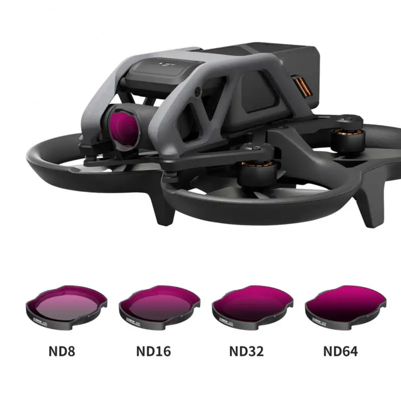 

For DJI Avata Drone Filter Kit ND Filter UV Kit (ND8/16/32/64) For DJI Avata Drone Accessories