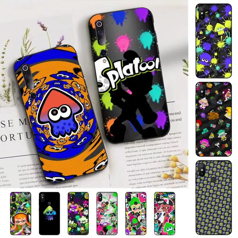 

splatoon Game Phone Case for Xiaomi mi 5 6 8 9 10 lite pro SE Mix 2s 3 F1 Max2 3