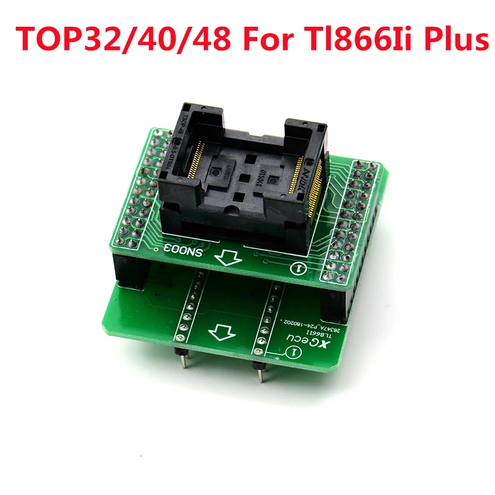 Tsop48 Nand Adapter Only For Xgecu Minipro Tl866Ii Plus Programmer For Nand Flash Chip Tsop48 Adapter Socket Professional