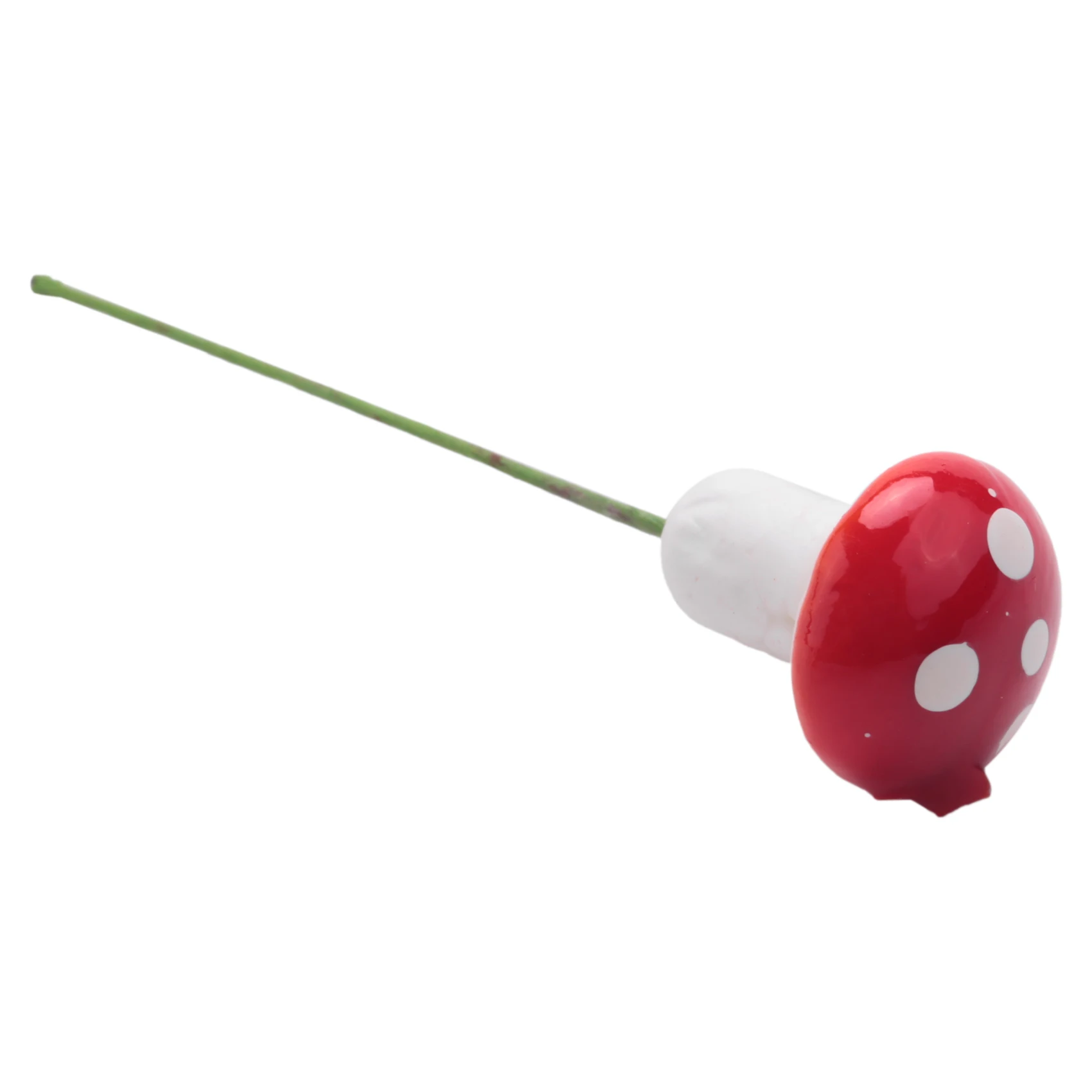 

100 Pcs Mini Mushroom 2cm Miniatures Artificial Garden Fairy Moss Resin Crafts Decorations Stakes Craft for Home