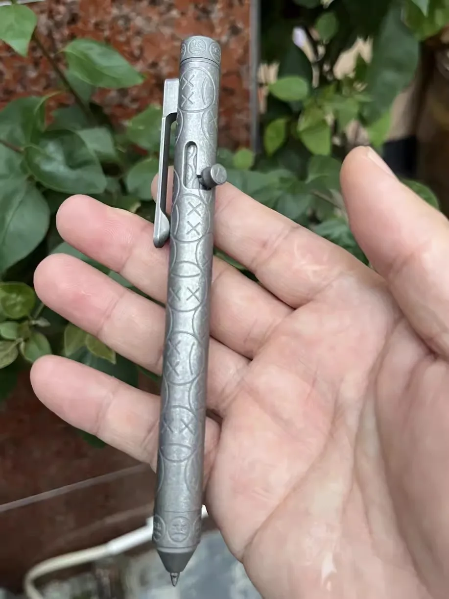 1 шт. гелевые чернила для смайлика и крича из титана TC4