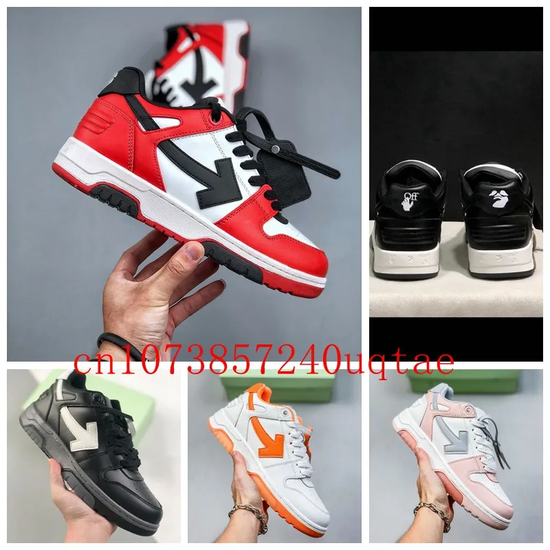 

TOP Quality Lace Up Mixed Colors Shoes OW Shoes Women Designer Luxury Casual Outdoor Man Sports Small White Soft Office Shoes