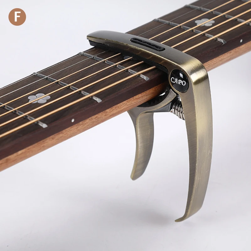 

Металлический каподастр для гитары для акустического/электрического/классического триггера, зажим для настройки клавиш
