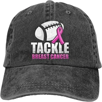 tackle breast cancer one unisex adjustable cotton hat baseball cap dad hat