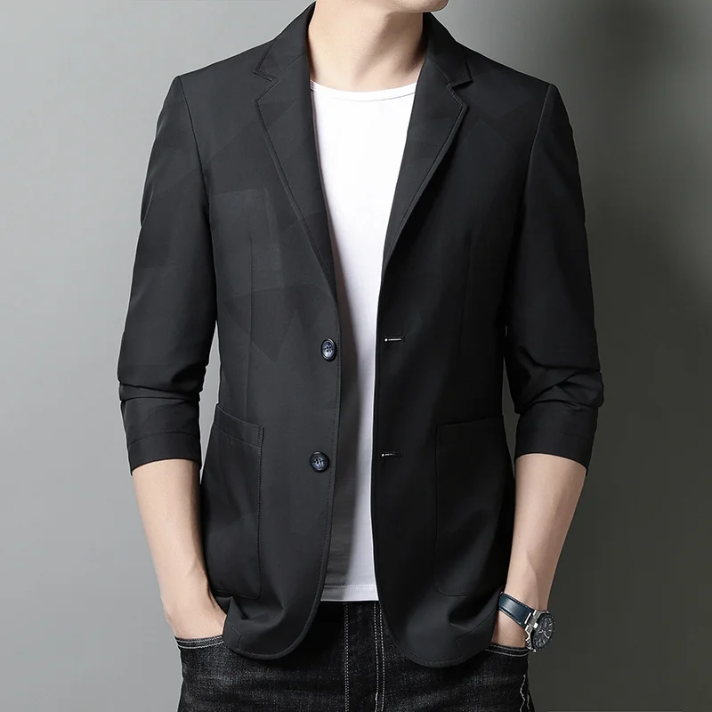 

casual autumn business Men's small suit jacket in the youth slimmed up suit jacket men