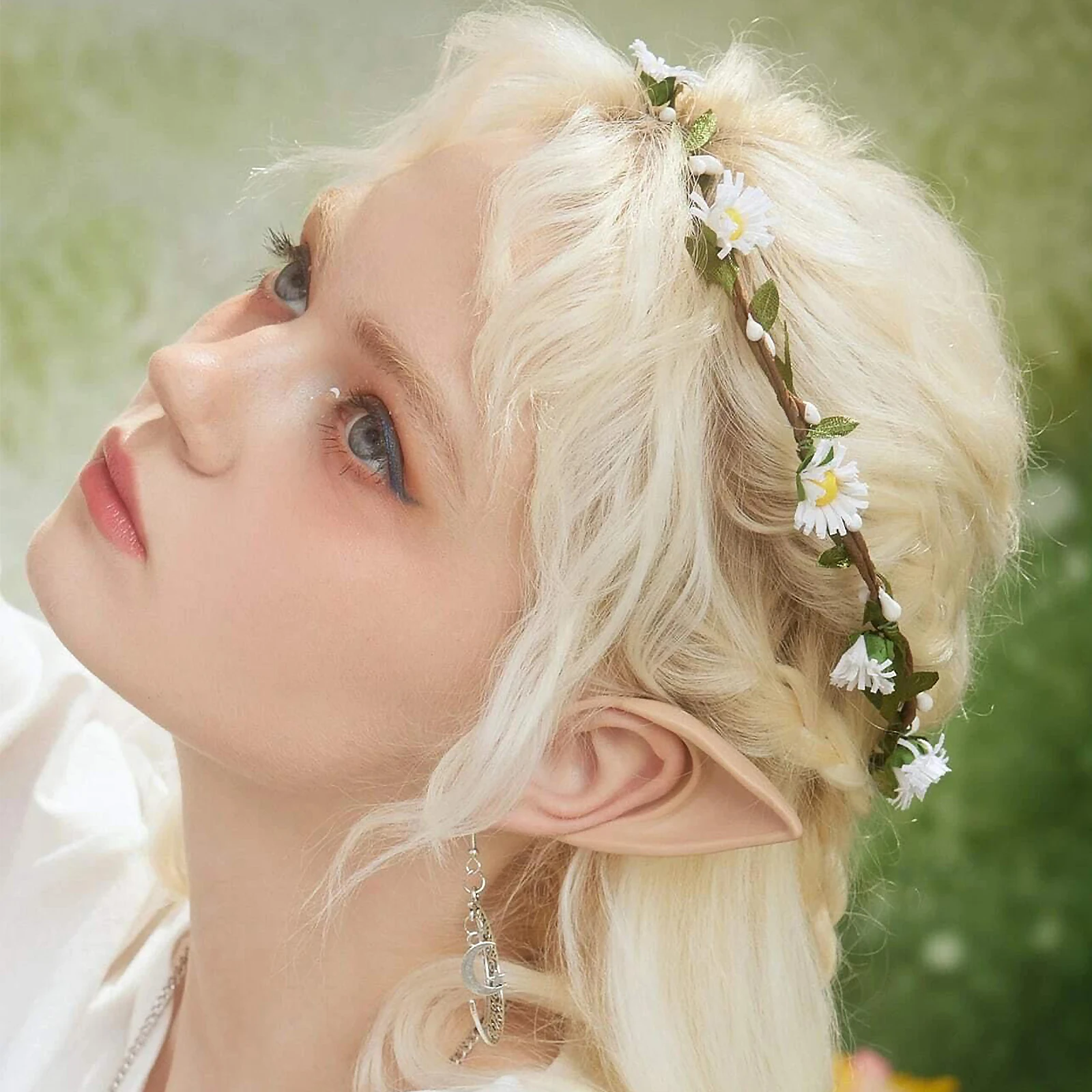 Женская свадебная тиара Haimeikang Очаровательная Цветочная повязка на голову