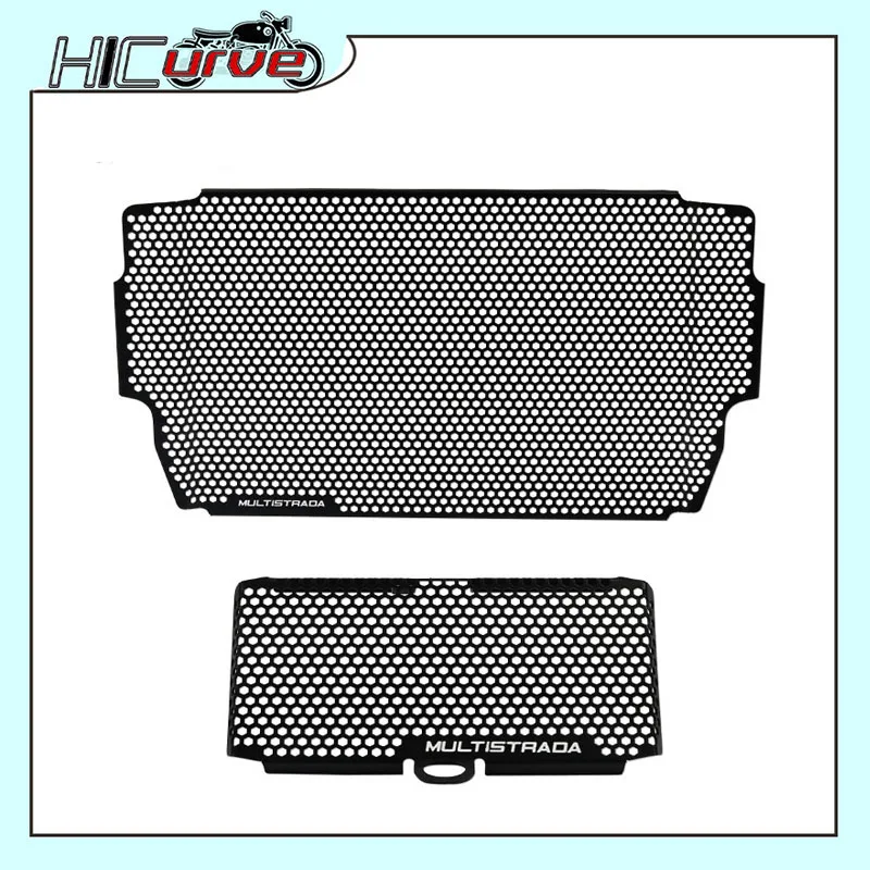 

For DUCATI Multistrada V2 MTS V2 2020 2021 2022 Motorcycle Accessories Radiator Guard Grille Cover Protection Radiator Shield