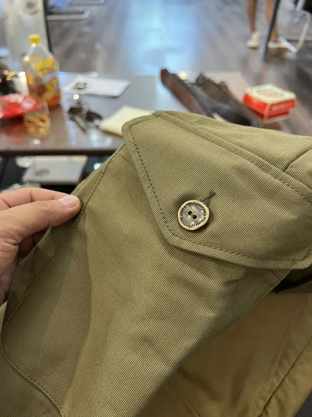 AnnualRing 50-х годов Боевые брюки британской армии TALON Мужские на молнии из твердой