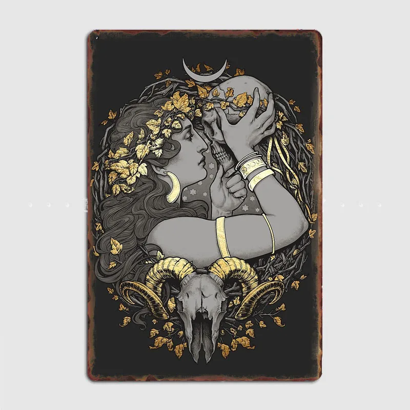 

THE WITCH Metal Sign Poster Garage Decoration Room Wall Cinema Living Custom Tin Vintage Home Decor