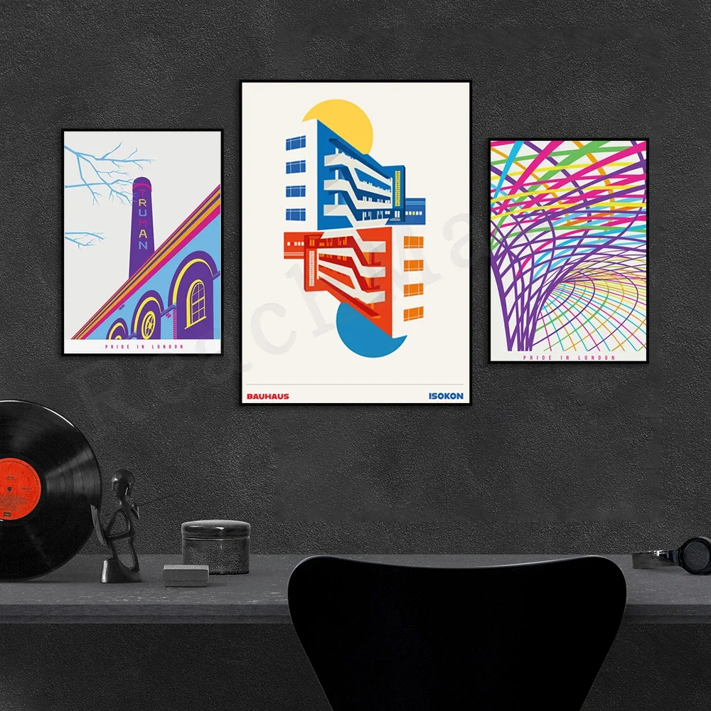 Гордость Лондона Крест Короля Бвоварня Старого Труммена Искракона Плакат