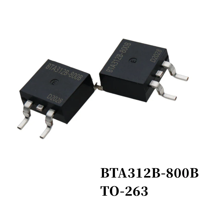

5Pcs SMD Triac BTA312B-800B/800C/800D/800E BTA312B-600B/600C/600D/600E Thyristor TO-263