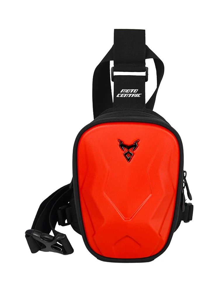 Fashion Motorcycle Drop Leg Bag Hip Bum Fanny Pack Waterproof Motorcycle Bag Outdoor Casual Waist Bag Motorcycle Bike Bag Black