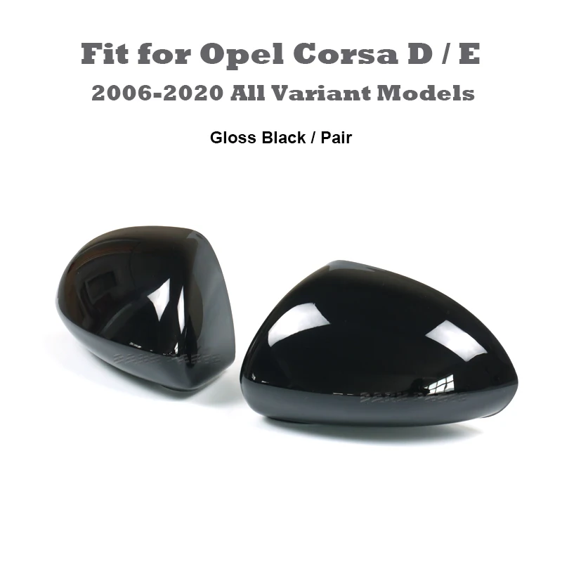 

Накладки на дверные зеркала, чехлы, подходят для Opel Corsa D & E 2006-2020 гг.