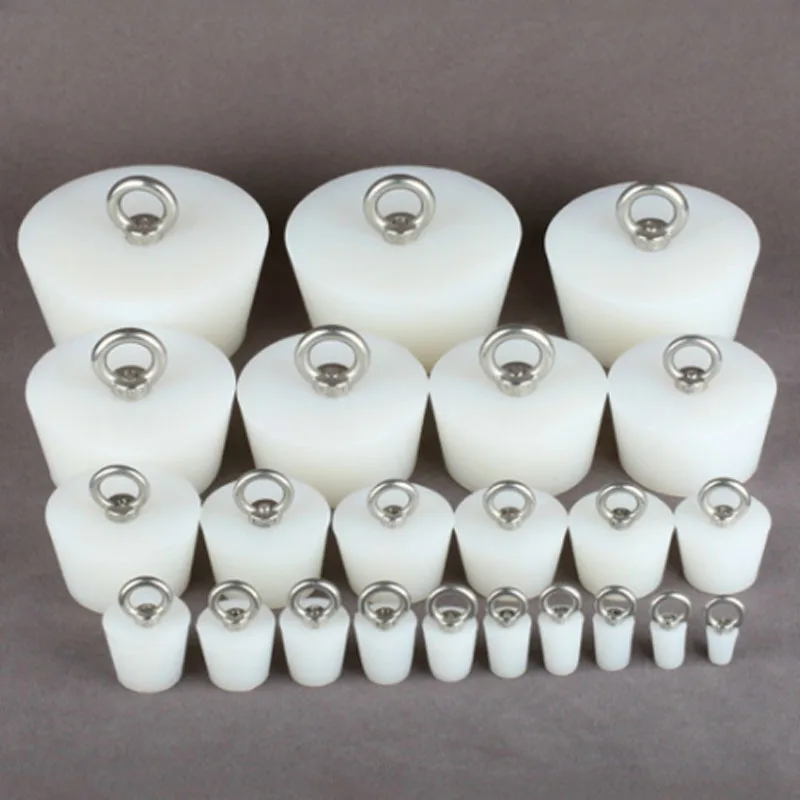 

1PC Silicone Sealing Plug Bath Stopper Sewer Pipe With Handle Drain Accessory Deodorant Cover Ring Kitchen Bathroom Floor Drain