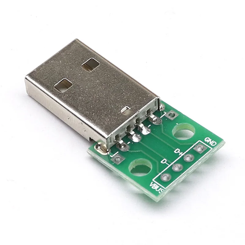 10 шт. адаптер USB типа папа | Электронные компоненты и принадлежности