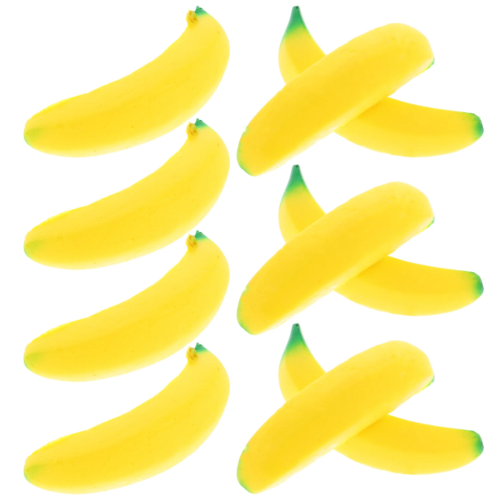 

10 Pcs Banana Pinch Squeeze Vent Toy Party Tricky Bath Gifts Pressure Relief Stretchy Sensory Adult Favor Slow Rebound Stress