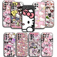hello kitty 2022 phone cases for samsung galaxy a31 a32 4g a32 5g a42 5g a20 a21 a22 4g 5g soft tpu carcasa back cover