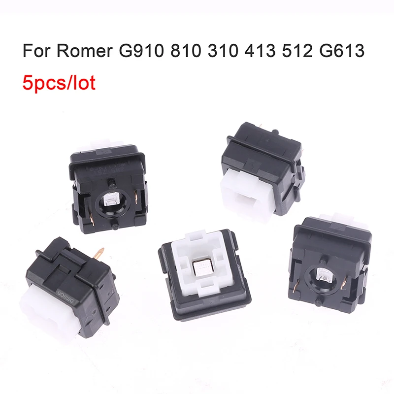 

Переключатель Romer-G для Logitech G910 G810 G310 G413 G512 G613, 5 шт.