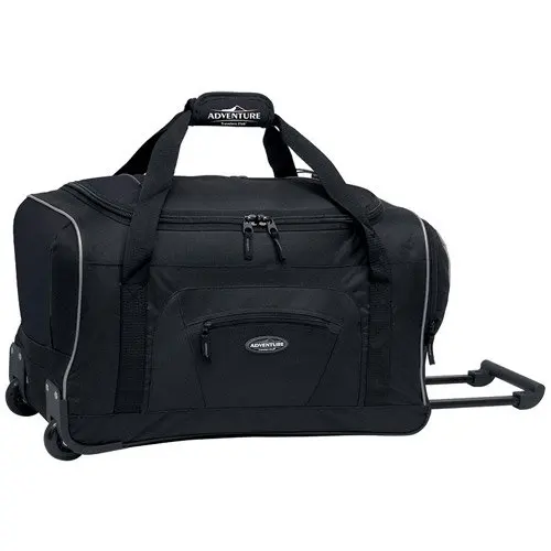 

Rolling Duffel with Telescopic Handle - Black