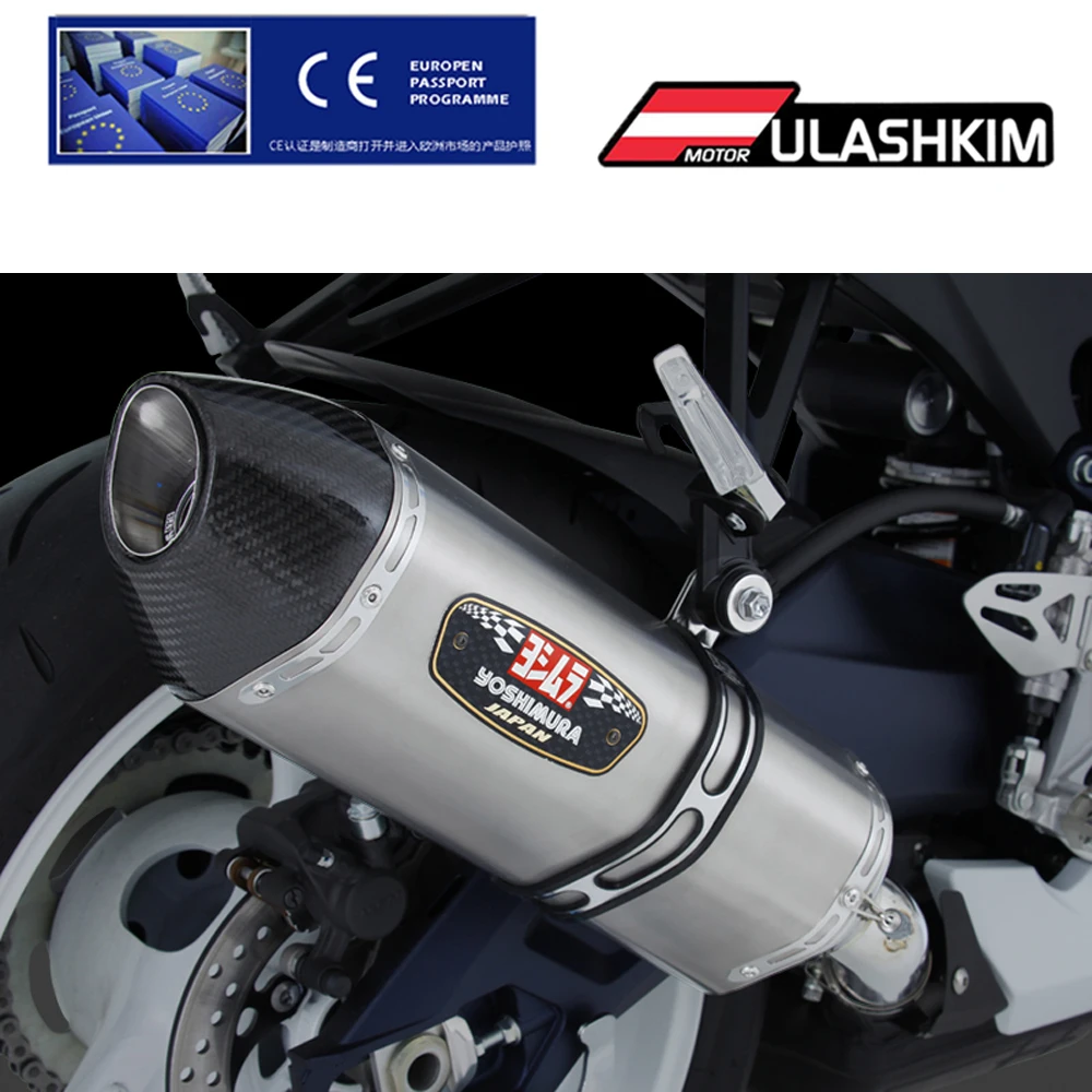 

GSX 600 750 выхлоп Slip On для SUZUKI GSX600 GSX750 глушитель Escapes sliafer