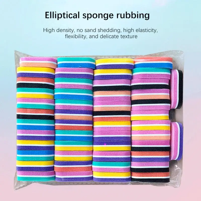 Мини-пилочка для ногтей буферный блок двухцветная шлифовальная пилочка