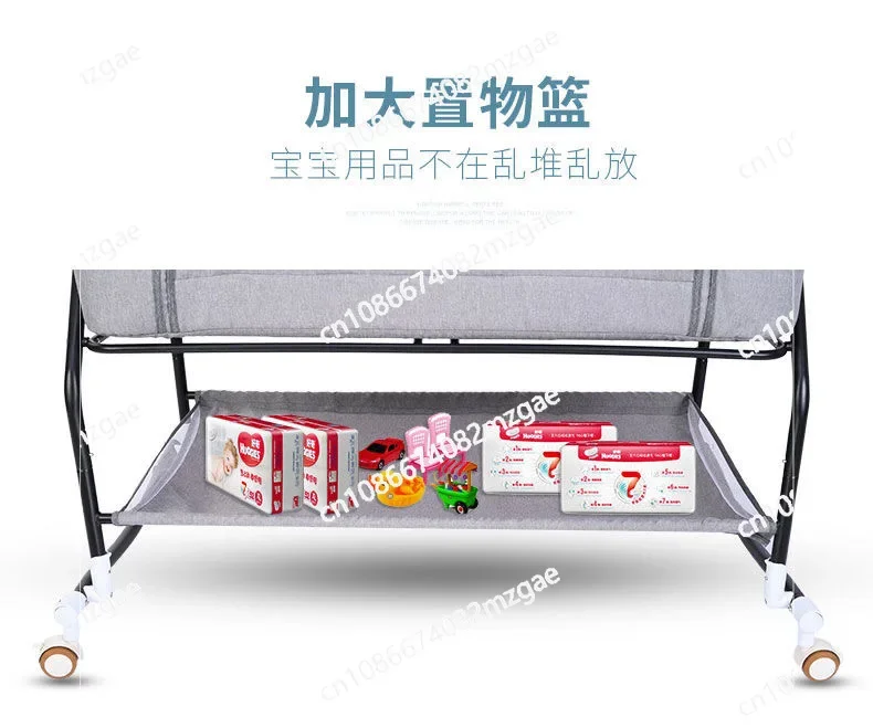 Портативная многофункциональная складная детская кроватка для новорожденных