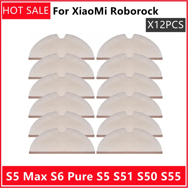 

Upgraded version Cleaner Robot Mop Cloths Rags main brush HEPA filter For XiaoMi Roborock S5 Max S6 Pure S5 S51 S50 S55
